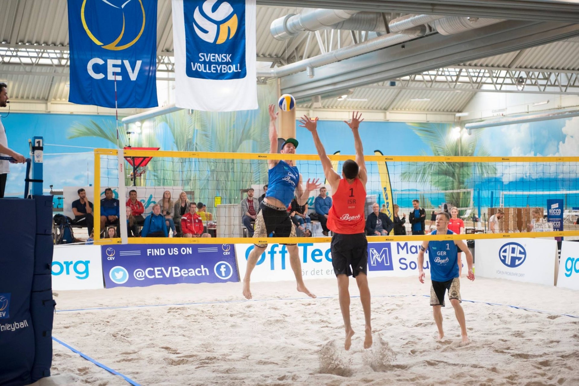 The Beach Center in Goteborg hosts the CEV Satellite tournament this weekend (Photocredit: CEV)