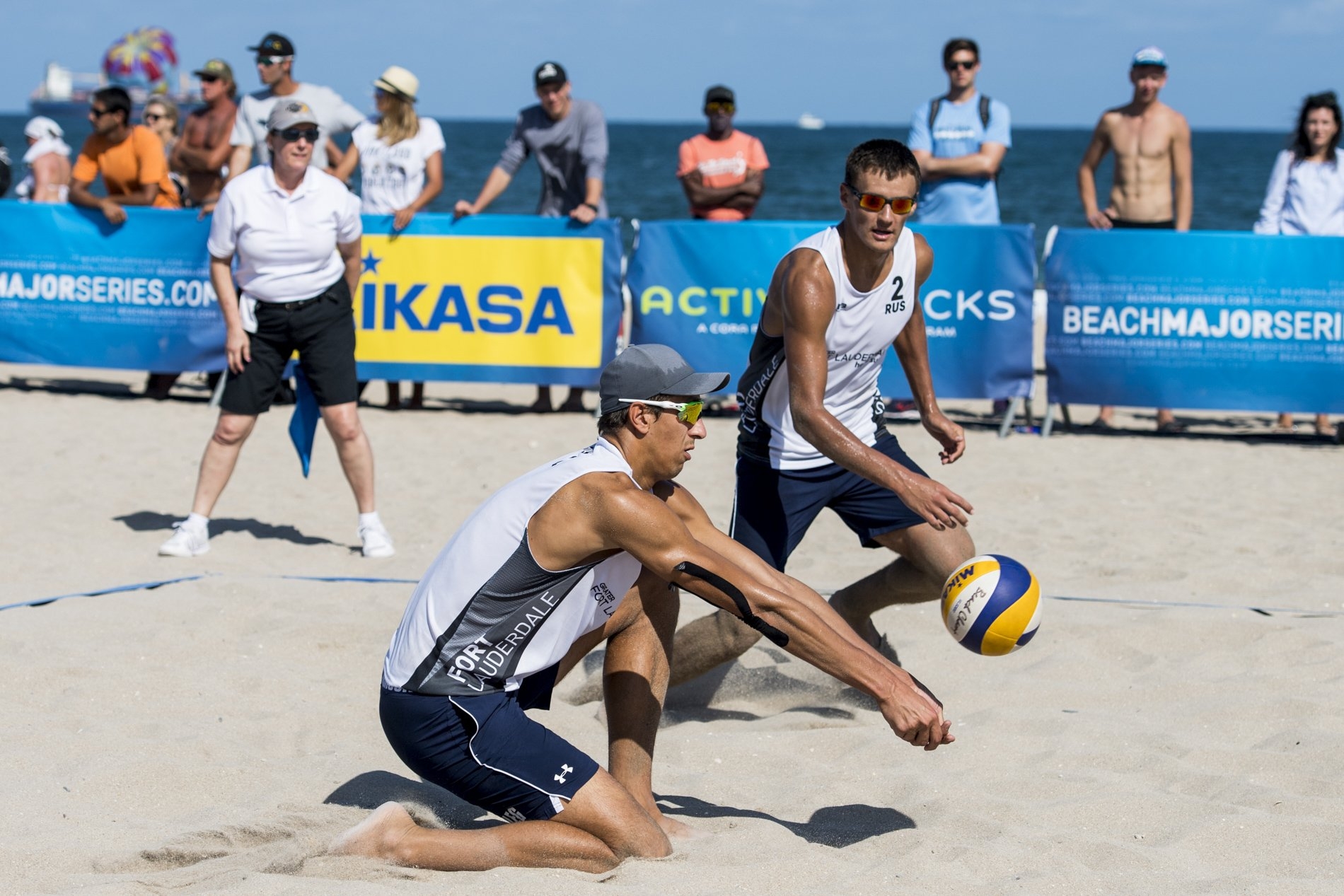 The young Russians debuted their team with a ninth place in the Fort Lauderdale Major